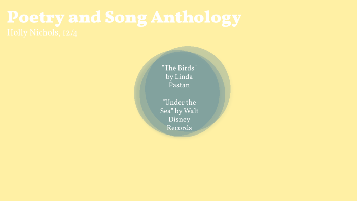 Poetry and Song Anthology Holly Nichols, 12/4 by Holly Nichols on Prezi