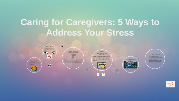 Caring for Caregivers: 5 Ways to Address Your Stress by Carlos ...