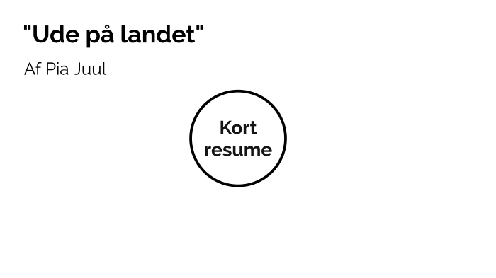 pia juul ude på landet pia juul ude på landet