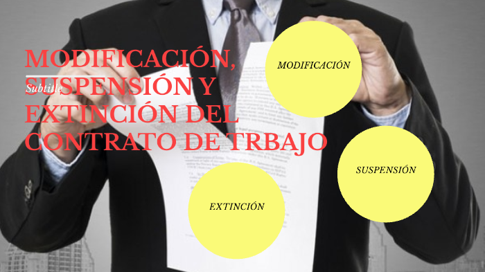 ModificaciÓn SuspensiÓn Y ExtinciÓn Del Contrato De Trabajo By Arantxa Tajuelo On Prezi 2691