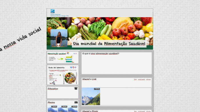 Alimentação Saudável by Ana Ferreira on Prezi