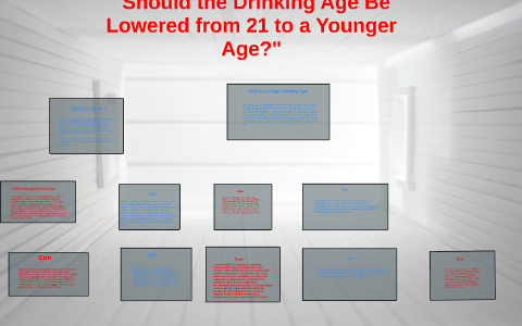 should the drinking age be lowered from 21 to a younger age