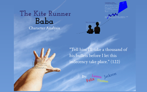 character development in the kite runner