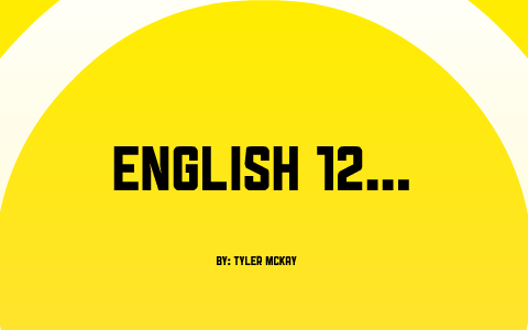 English 12 - Poetry e-anthology by tyler mckay on Prezi