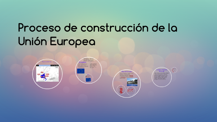 Proceso de construcción de la Unión Europea by erick campozano ramirez ...
