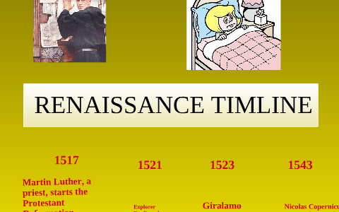 Renaissance Timeline by Chloe Jenkins on Prezi