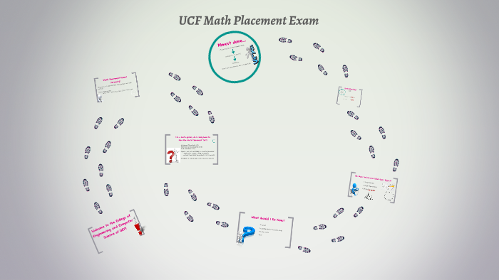 UCF Math Placement Exam by Meena Datta