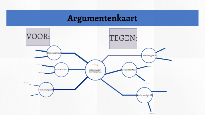 Argumentenkaart by Jonah Haringa on Prezi