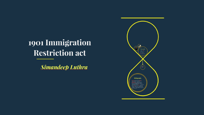 immigration restriction act 1907
