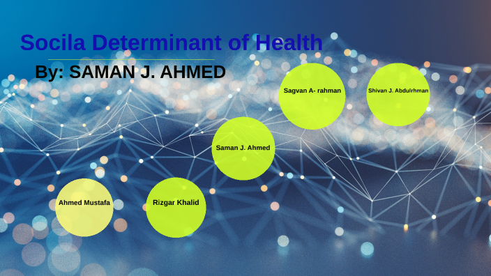 Social Determinant of Health by Ahmed Mustafa on Prezi