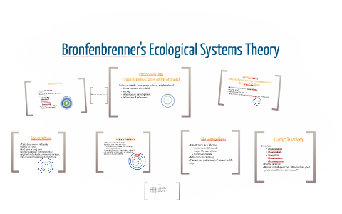 bronfenbrenners ecological model