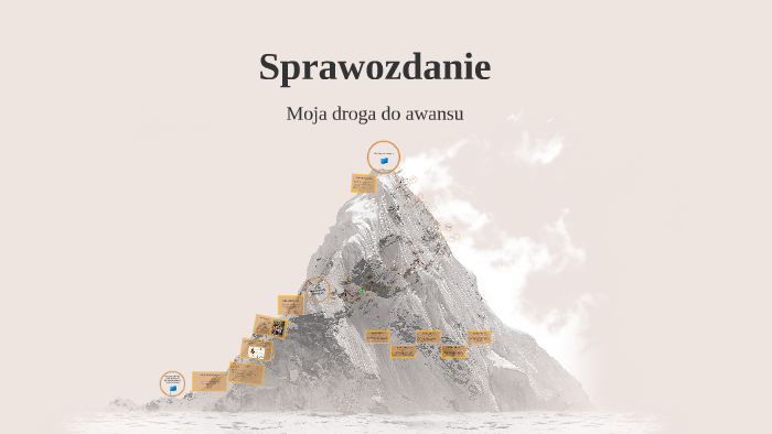 SPRAWOZDANIE Z REALIZACJI PLANU ROZWOJU ZAWODOWEGO by Alicja