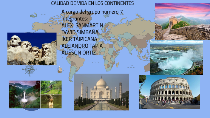 Calidad De Vida De Los Continentes prezi.com