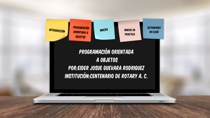 Programación Orientada a Objetos by Eider Josue Guevara Rodriguez on Prezi