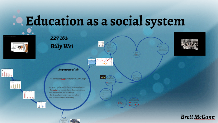 education as a social system