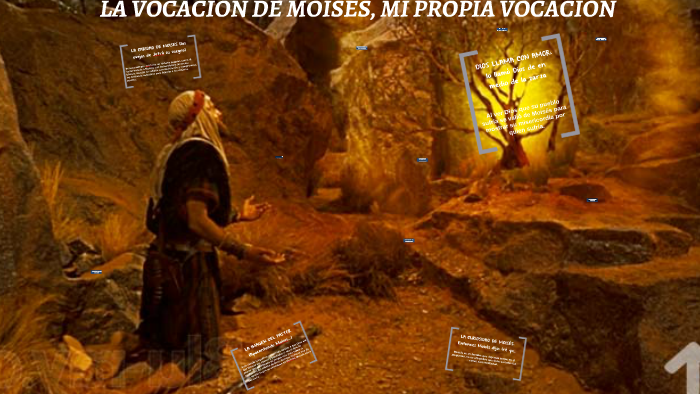 LA VOCACION DE MOISES, MI PROPIA VOCACIÓN by Edgardo Sepúlveda Osorio
