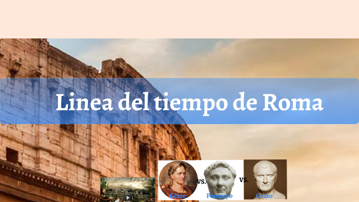 Linea del tiempo de Roma by Manuel Nieto on Prezi