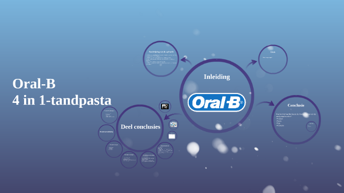 oral b presentation