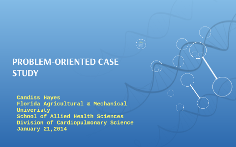 problem oriented case study format