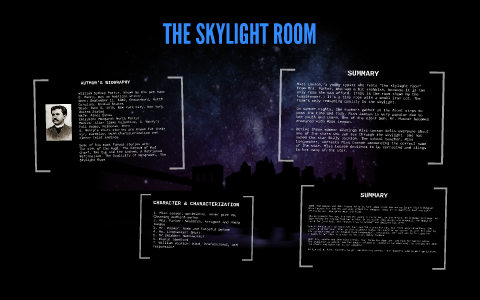 the skylight room by o henry summary