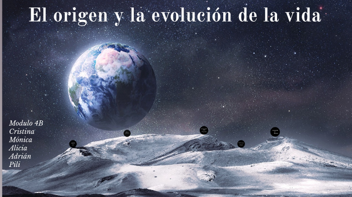 El origen y la evolución de la vida by Cristina Da Costa on Prezi