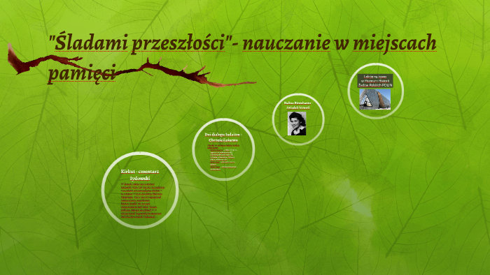 Śladami przeszłości- nauczanie w miejscach pamięci by Agnieszka
