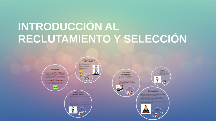 INTRODUCCIÓN AL RECLUTAMIENTO Y SELECCIÓN by Dany Sotomayor on Prezi