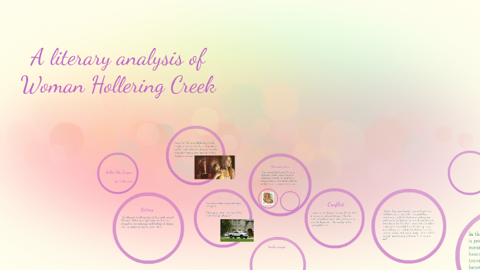 literary analysis essay on woman hollering creek