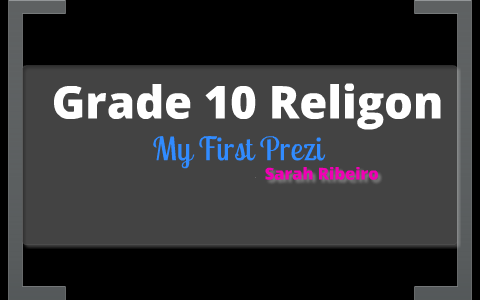 grade 10 religion assignments