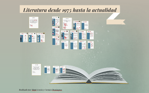 Literatura desde 1975 hasta la actualidad by migas conhuevo