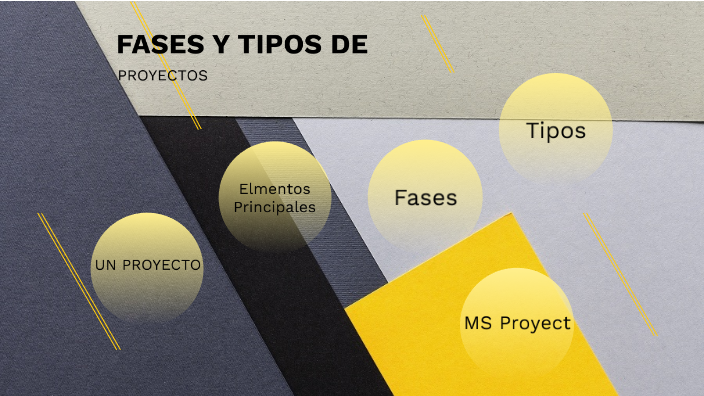 FASES Y TIPOS DE PROYECTOS By LH On Prezi