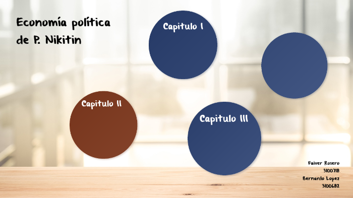 Resumen Del Libro Economía Politica De P Nikitin