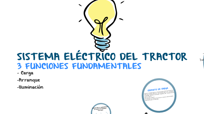 Sistema electrico de un tractor