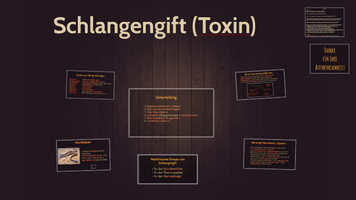 Wirkung Von Schlangengift Auf Das Nervensystem Schlangengift Taipoxin by Patrick Müller on Prezi