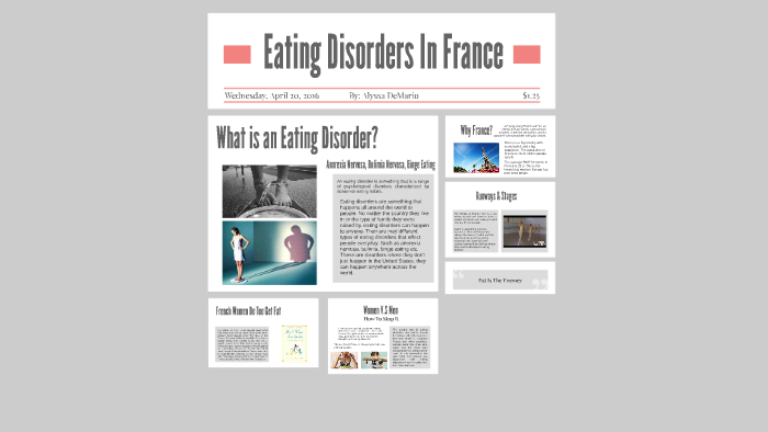 Eating Disorders In France by Alyssa DeMario on Prezi