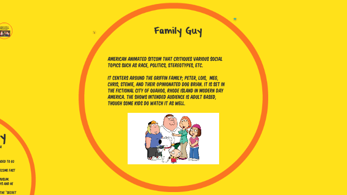 Multimedia Presentation of Family Guy by Alex Pryor on Prezi