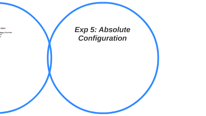Exp 5: Absolute Configuration by Andre TheHighWayMan on Prezi