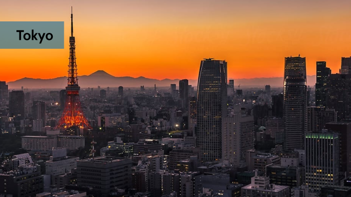 Tokyo Urban Geography: Megacities Project by EDWARD ROOTS