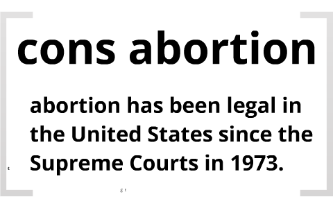 the cons of abortion