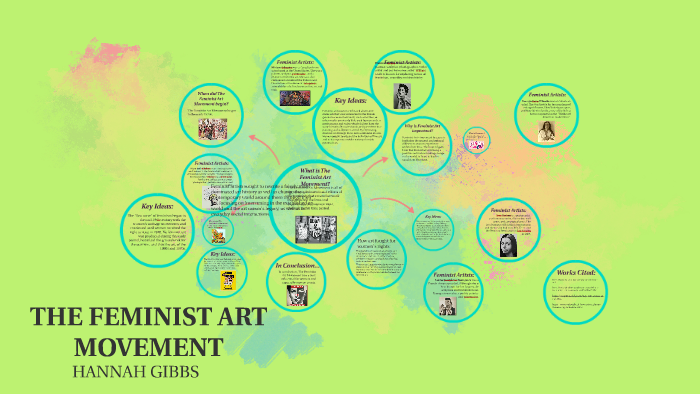 THE FEmINIST ART MOVEMENT by hannah gibbs