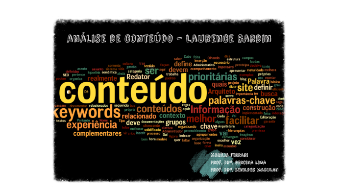 No Brasil, Análise de Conteúdo é sinônimo de Bardin e porque isso é um  problema