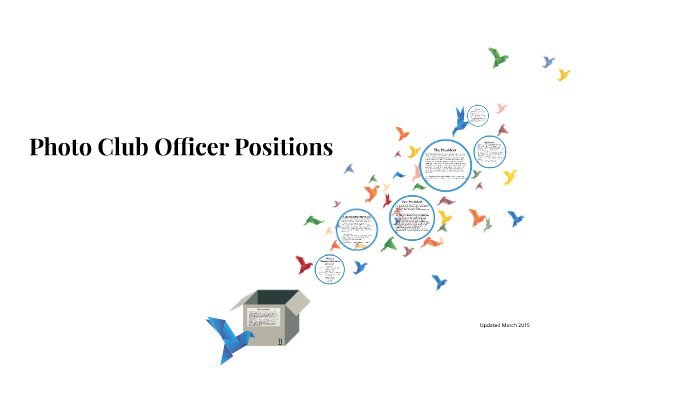 Photo Club Officer Positions by Alina Rozental on Prezi