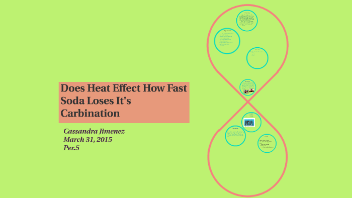 how does temperature affect carbonation in soda experiment