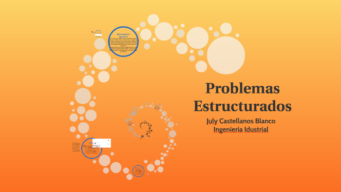 PROBLEMAS ESTRUCTURADOS By July Castellanos On Prezi