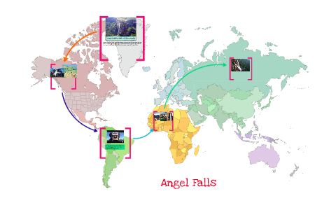 angel falls map