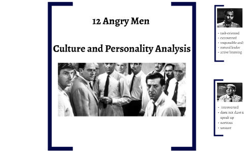 12 angry men personalities