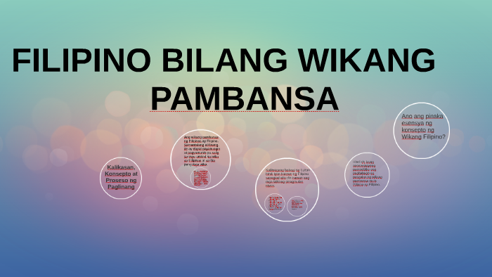 Filipino Bilang Wikang Pambansa By Rhio Ilas On Prezi 0168