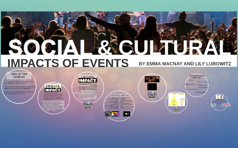 Social and Cultural impacts of events by Emma MacNay