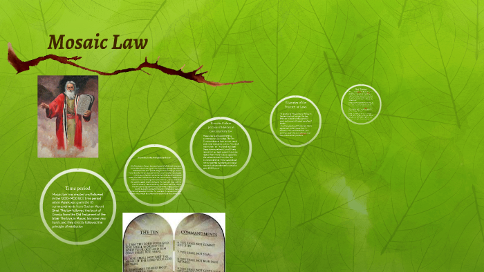 Mosaic Law by Estella Kyriacou on Prezi