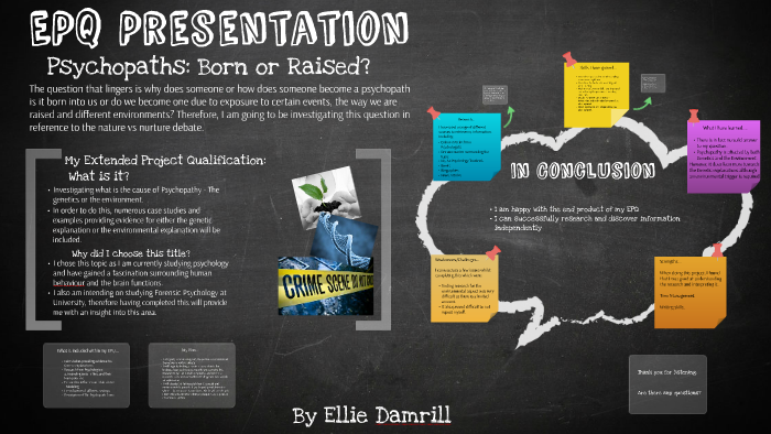 how to make a good epq presentation
